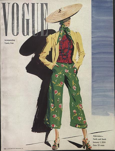 VOGUE FASHION MAGAZINE　MARCH 1, 1938 January 1 1938 | Vogue