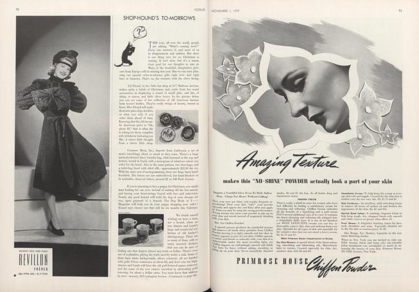 November 1 1939 | Vogue