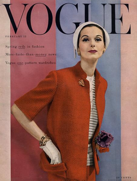 つくし　VOGUE ITALIA ファッション特集号 PRINT: February 15 1955