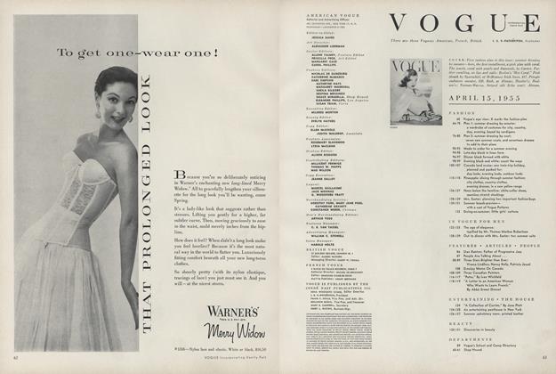 April 15 1955 | Vogue