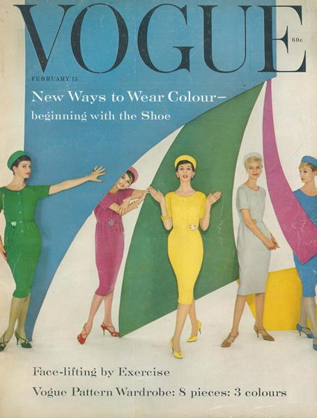 VOGUE イギリス　1998,9年 PRINT: February 15 1959
