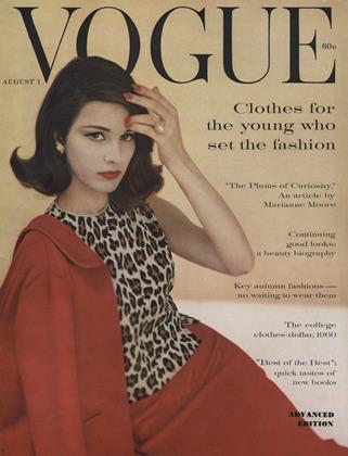 【アンティーク】1960年8月　Vogue The 1960s: 1960 | The Complete Vogue Archive