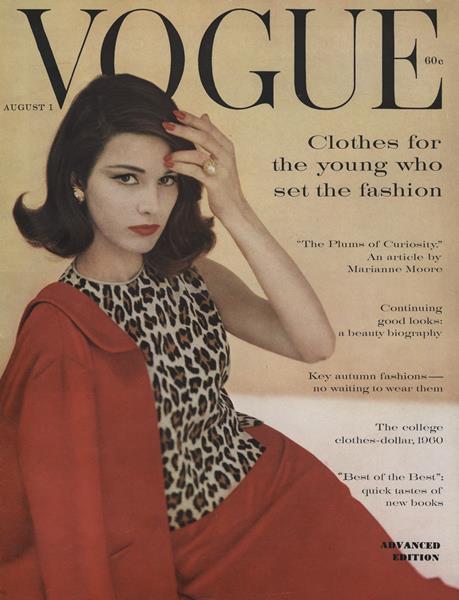 【アンティーク】1960年8月　Vogue PRINT: August 1 1960