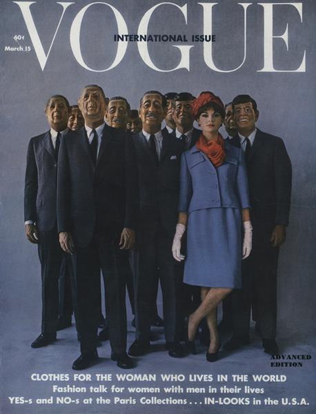 VOGUE 1962年春のコレクション PRINT: March 15 1962