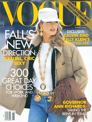 Masthead | Vogue | AUGUST 1991