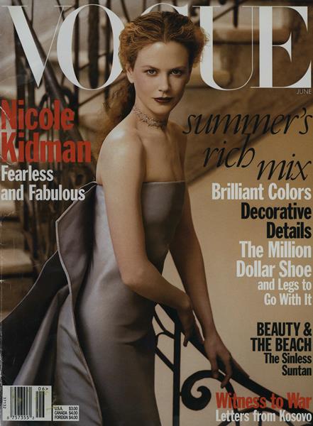 VOGUE FASHION MAGAZINE　JUNE 1,1935 PRINT: June 1999