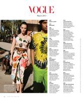 女性情報誌 Vogue US Magazine March 2019 PRINT: MARCH 2019